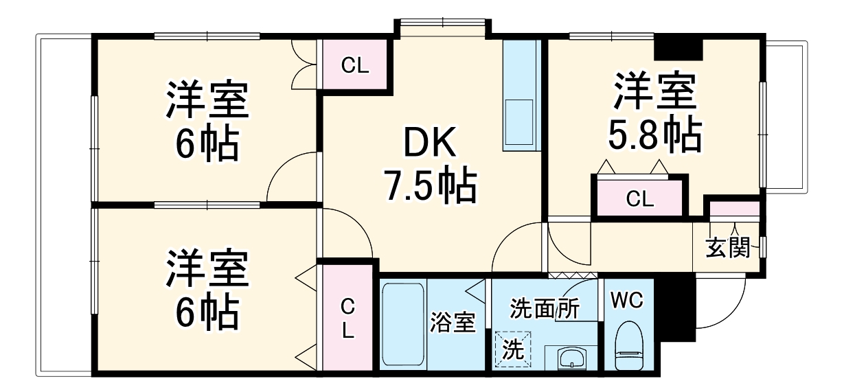 第五森ビルの間取り