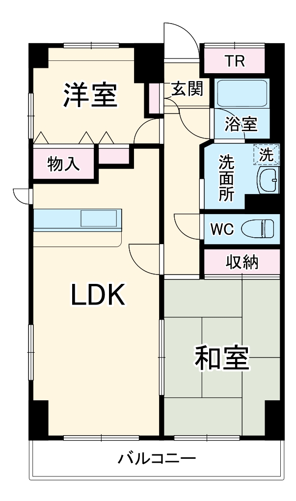 エスティメゾン妙典の間取り
