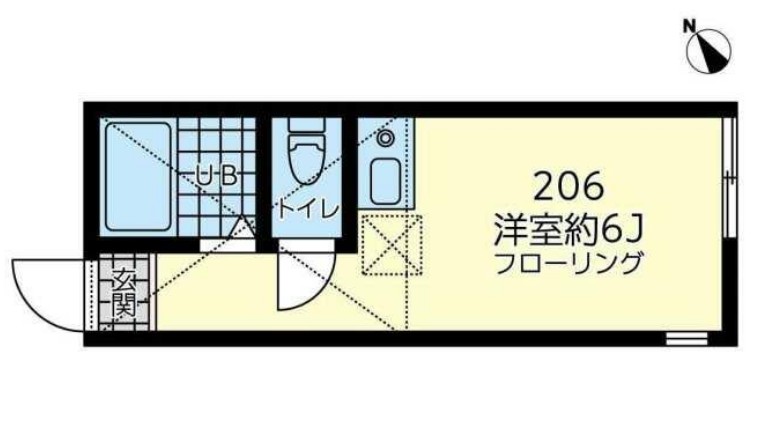 ユナイト桜本マーキュリーストリートの間取り