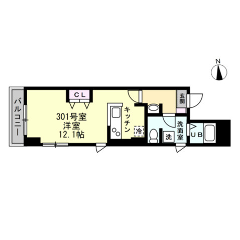 T&F本厚木ビルの間取り