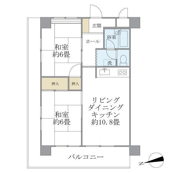 シャルム・K・カーサの間取り