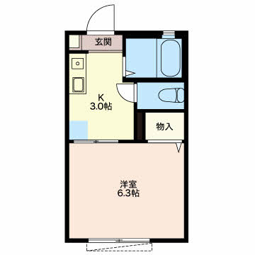アグリーブルMの間取り
