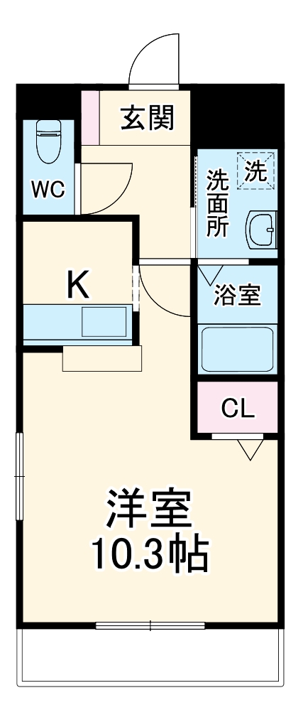 ピアリー外新の間取り