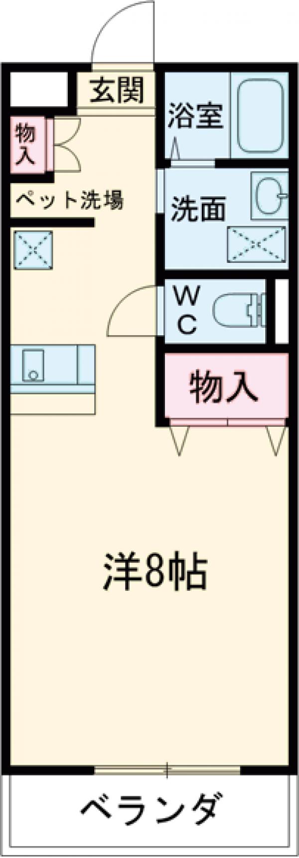 ヴァローレ桂の間取り