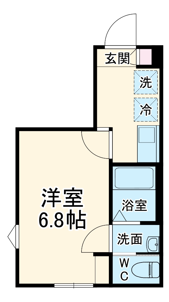 Stella中野島の間取り