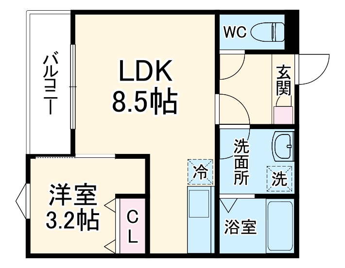 ジーメゾン八千代エストの間取り