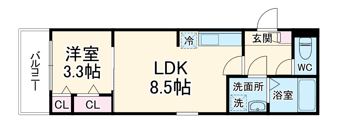 ジーメゾン八千代エストの間取り