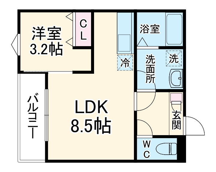 ジーメゾン八千代エストの間取り