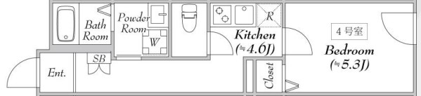 エリタージュの間取り