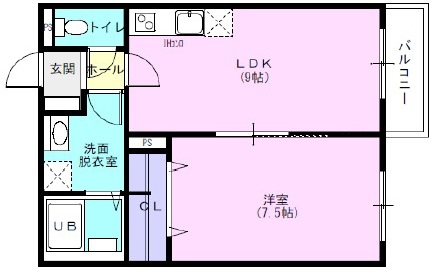 アルプスの間取り