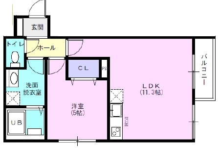 アルプスの間取り