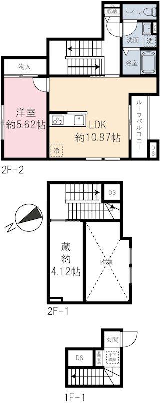 マリーコートの間取り