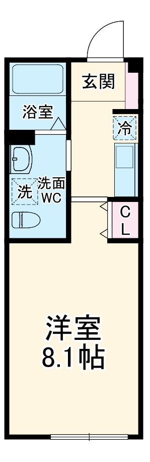 T&Fレジデンス南林間Bの間取り