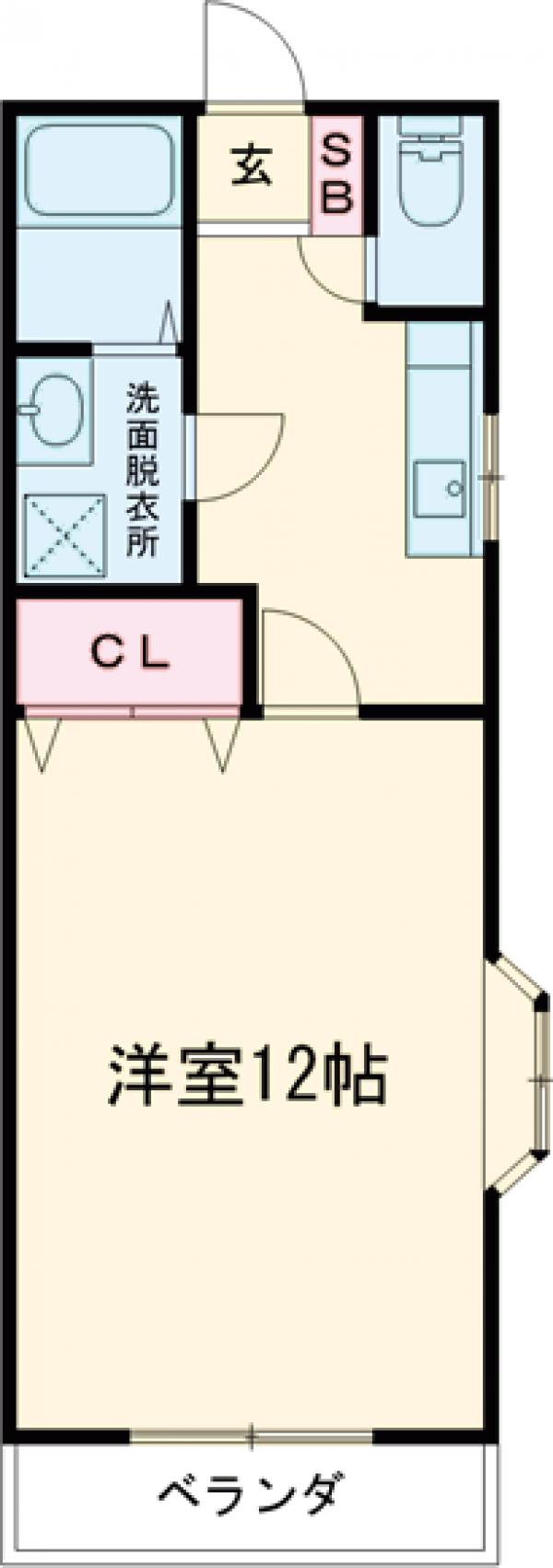ウイング3の間取り
