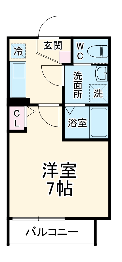 GRADUS鶴ヶ島の間取り