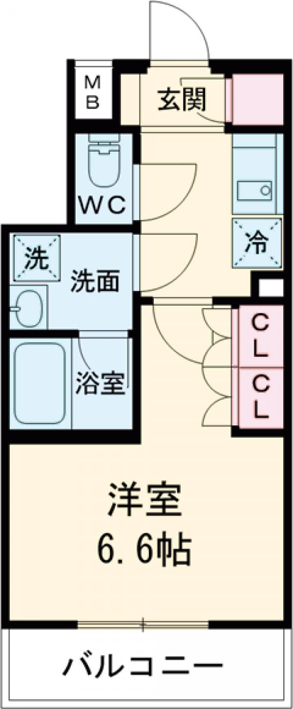 セジョリ中野富士見町の間取り