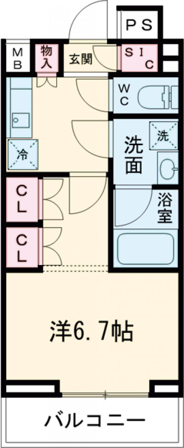 セジョリ中野富士見町の間取り