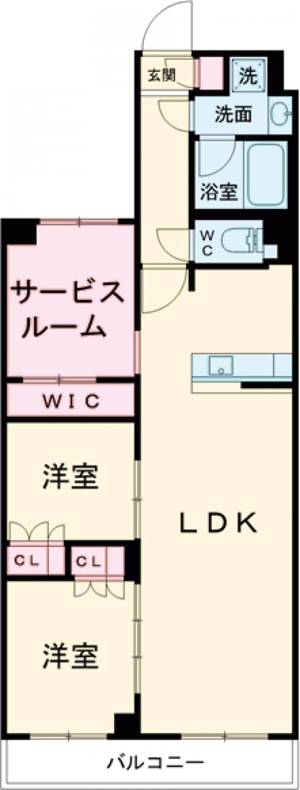 アジールコート練馬中村橋の間取り