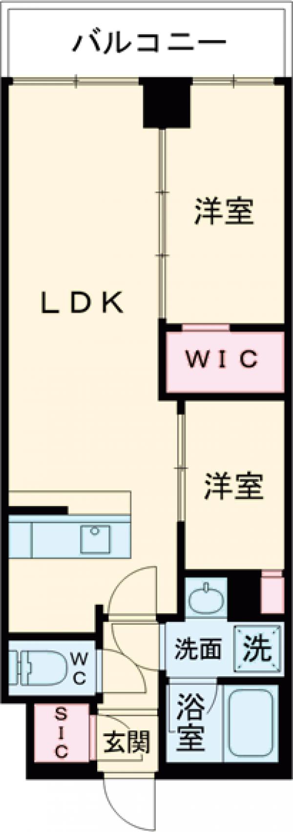 アジールコート練馬中村橋の間取り