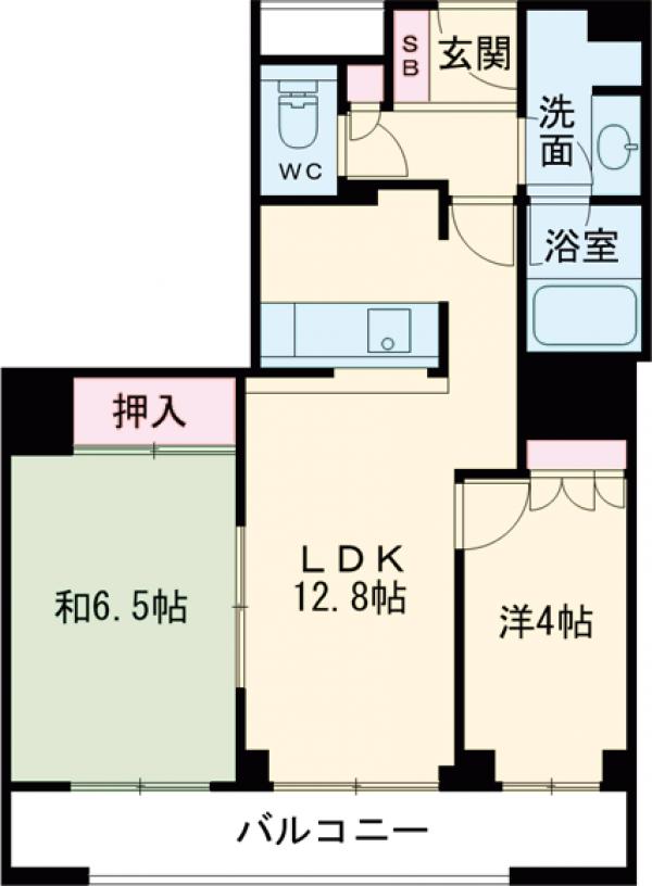 高崎タワー21の間取り