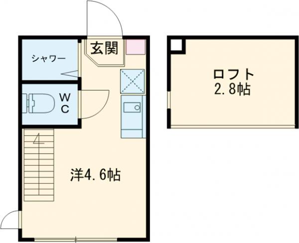 ハーモニーテラス上高井戸Ⅱの間取り