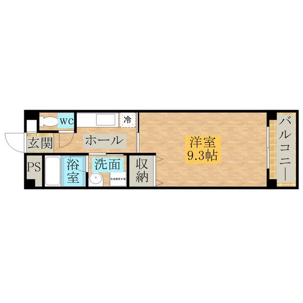 アルカンシェル21の間取り