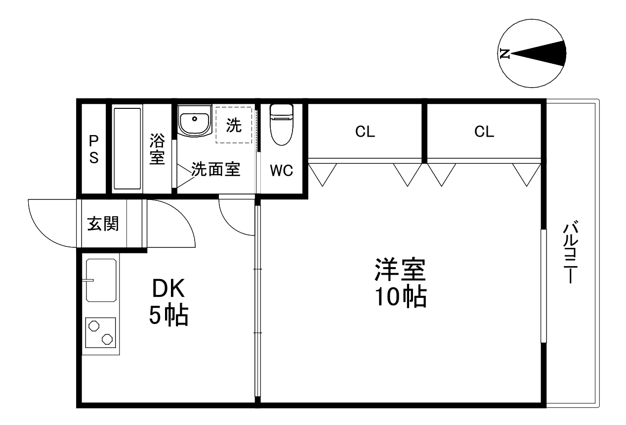 レジデンス鶴見緑地2番館の間取り