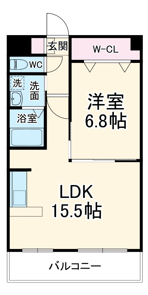ロイヤル覚王山の間取り