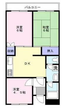 ヴィラ栄の間取り