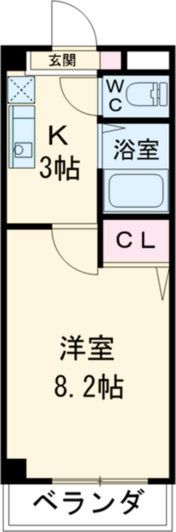 St.ラールの間取り