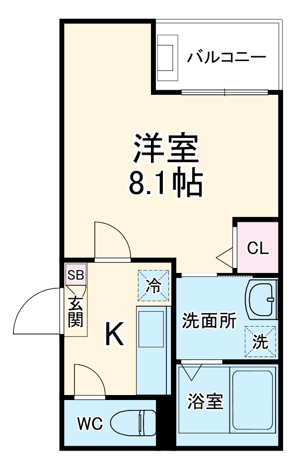 Jack kogukiⅠの間取り