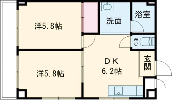デルフォカーサトーアの間取り