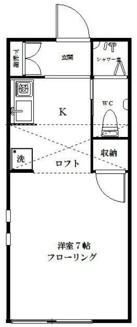 アーバンタナカの間取り