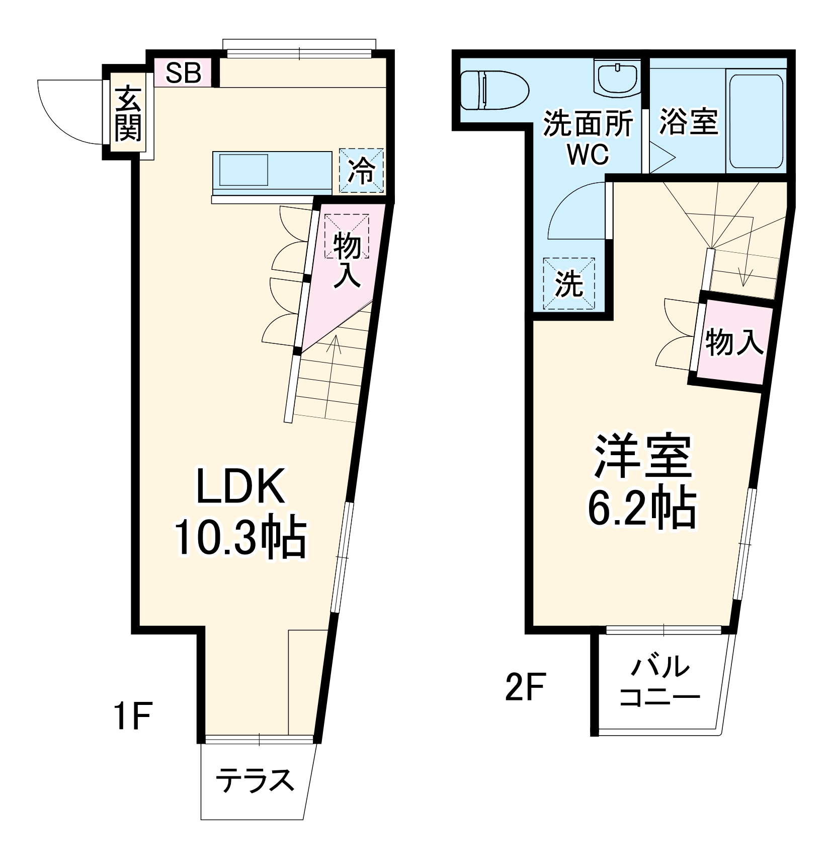 KS新船橋の間取り