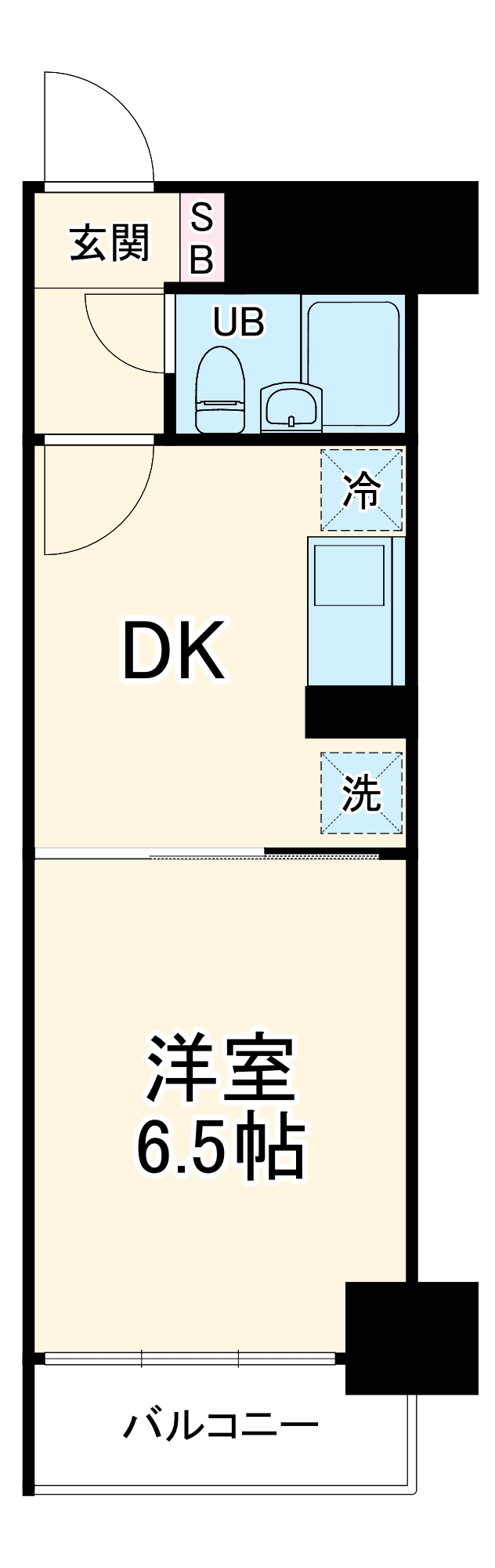クリオ南林間弐番館の間取り