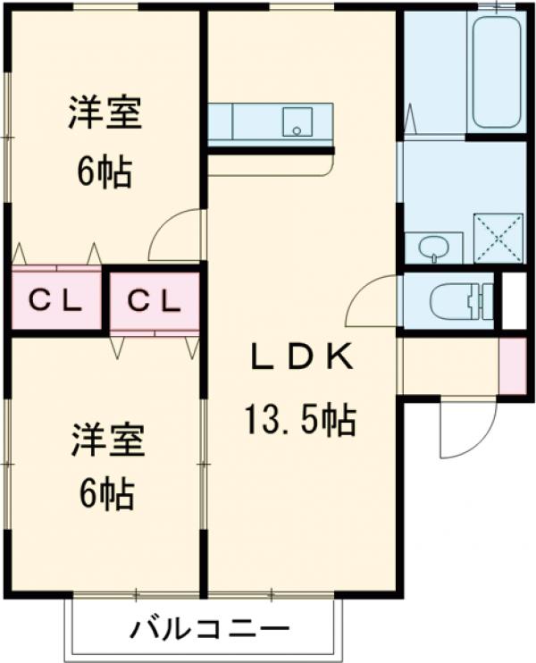 プチゴールドⅡの間取り