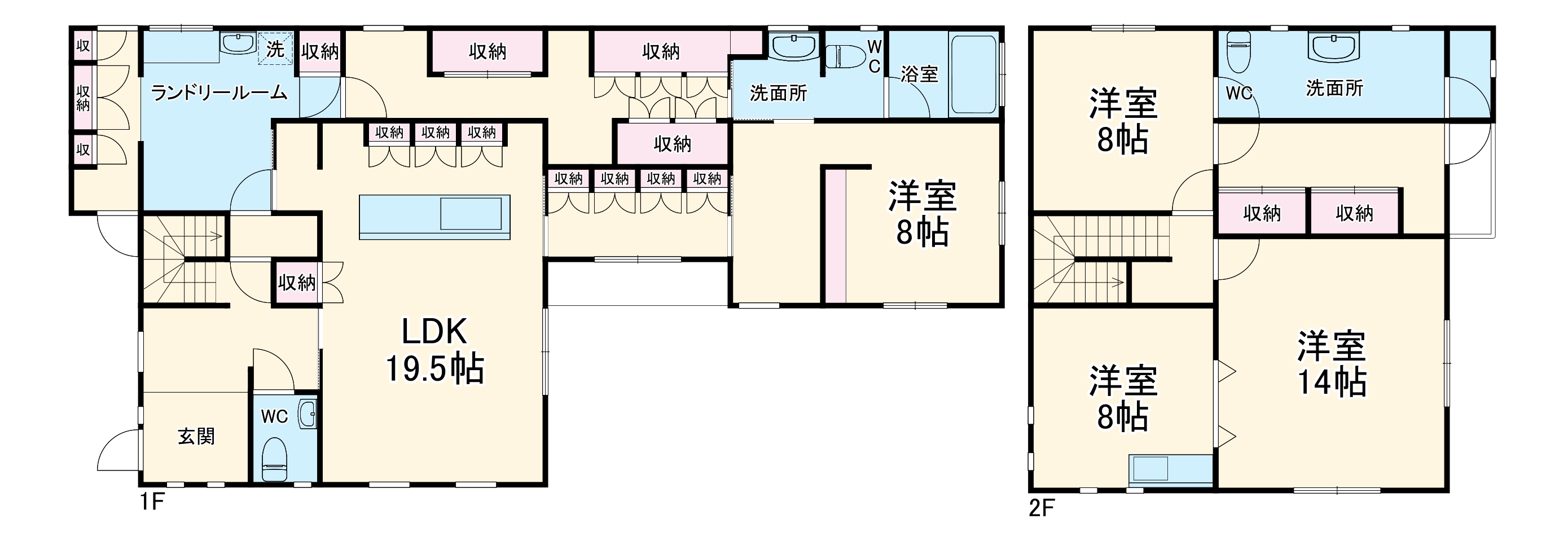 幸3丁目戸建ての間取り