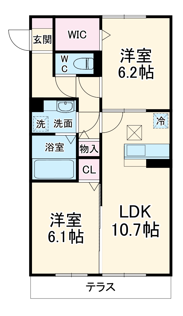 Seed 東大宮の間取り