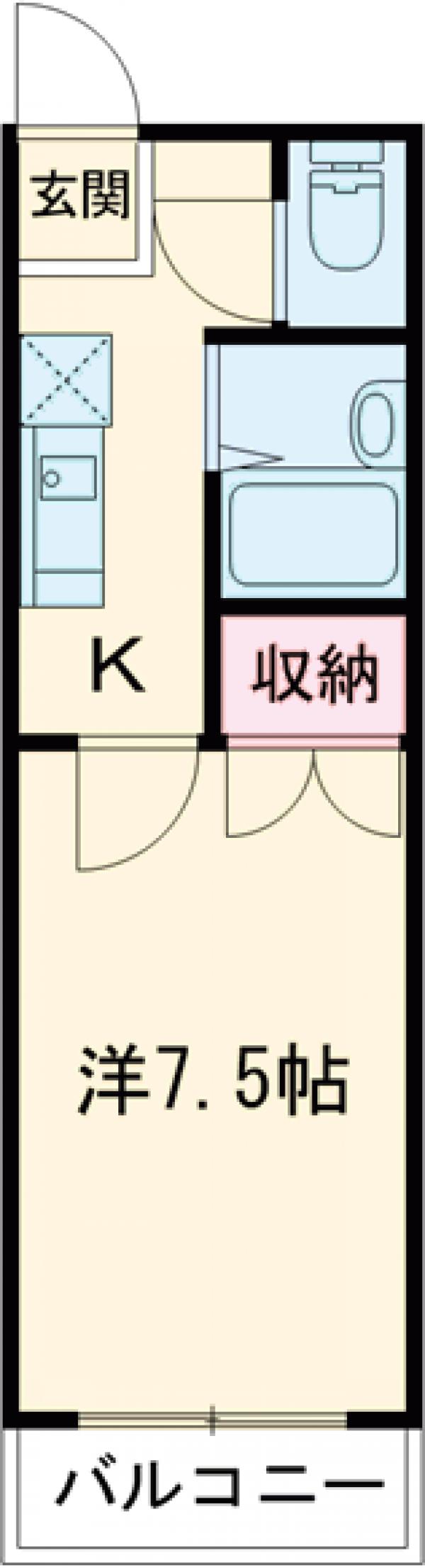 メゾン石塚の間取り
