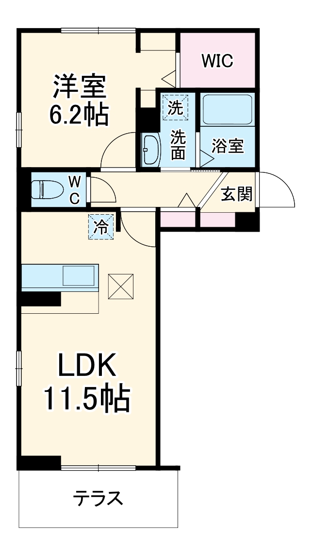 ヴィラH&Hの間取り