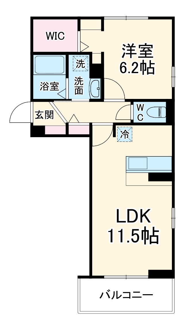 ヴィラH&Hの間取り