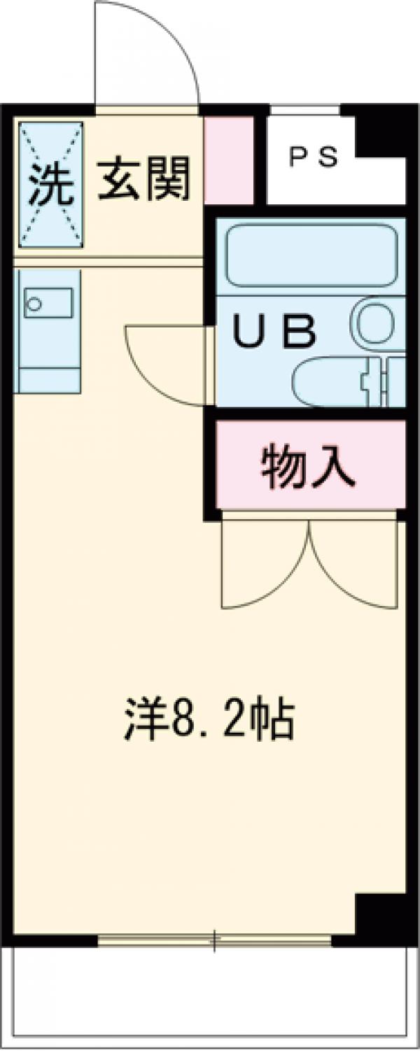 ラピュタ浜田山の間取り