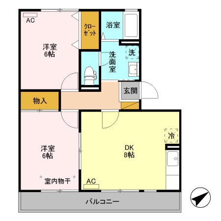 セピアコートの間取り