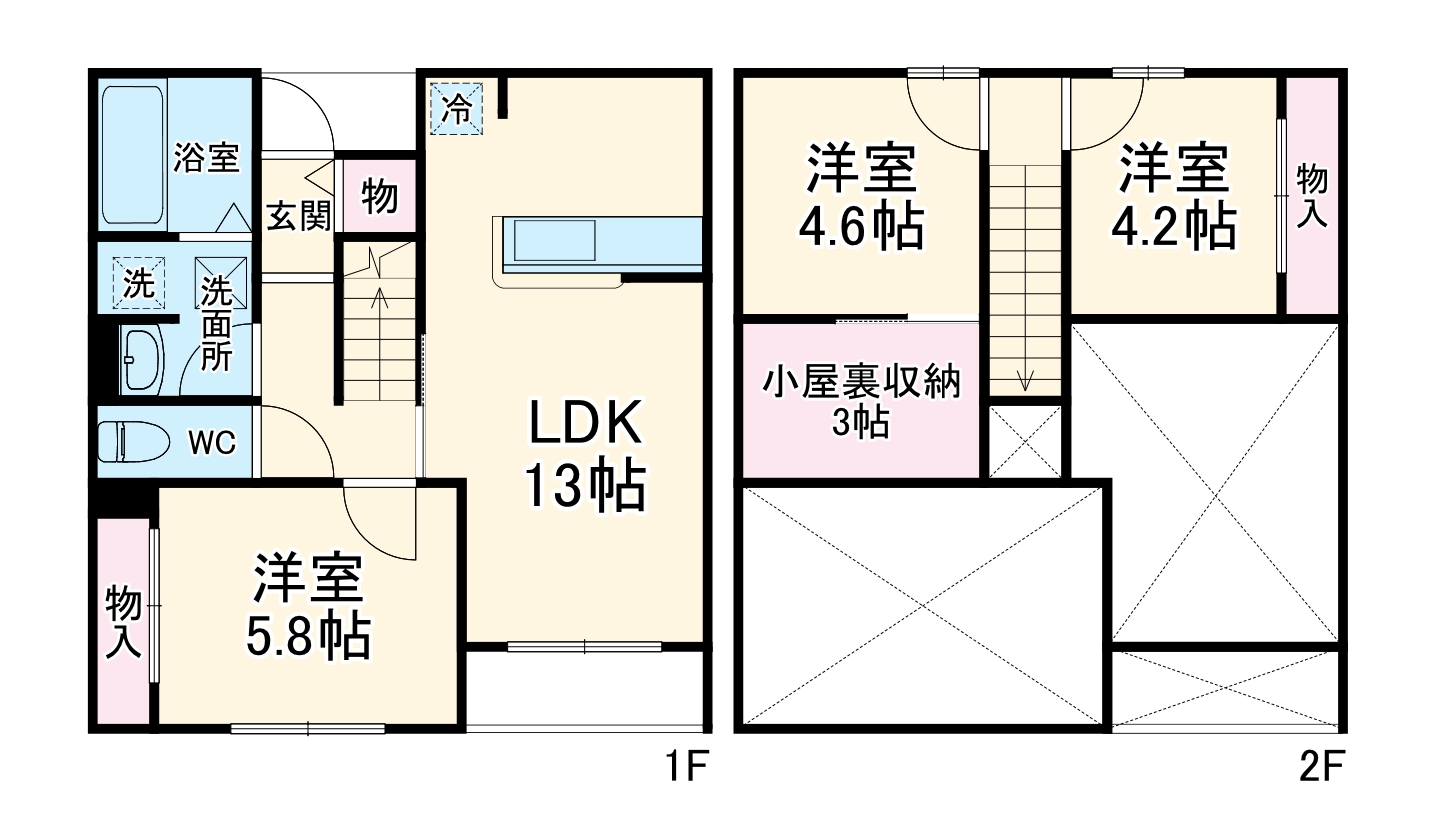 グランシアの間取り