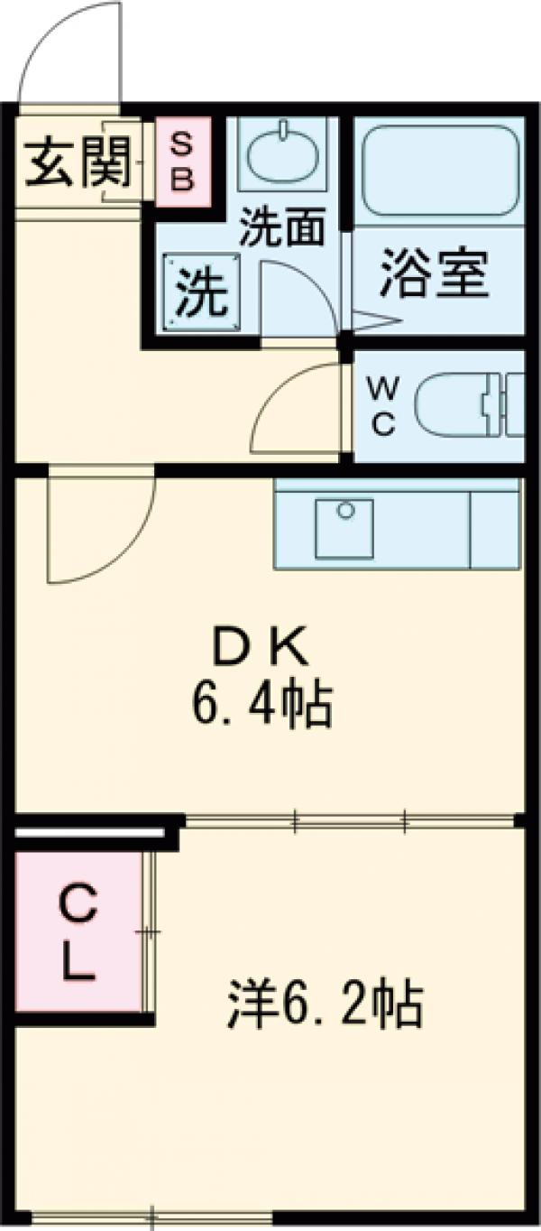 新宿早稲田鶴巻町IMAハウスの間取り