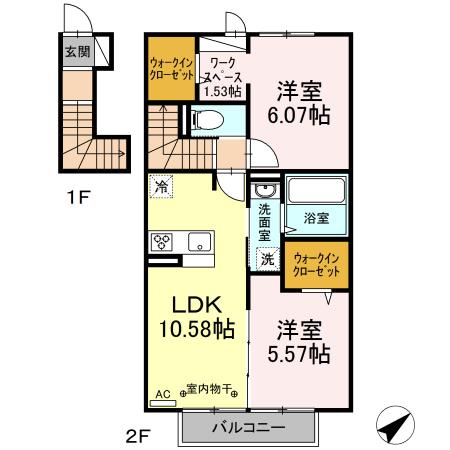 セプタンブルの間取り