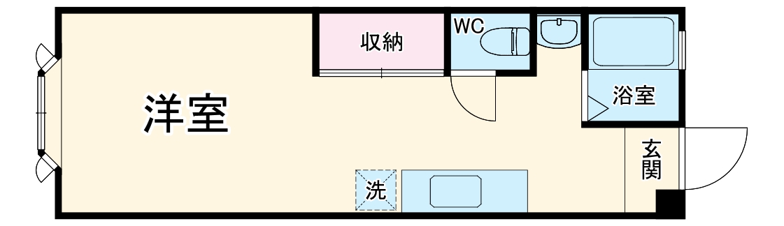 クレール大島の間取り