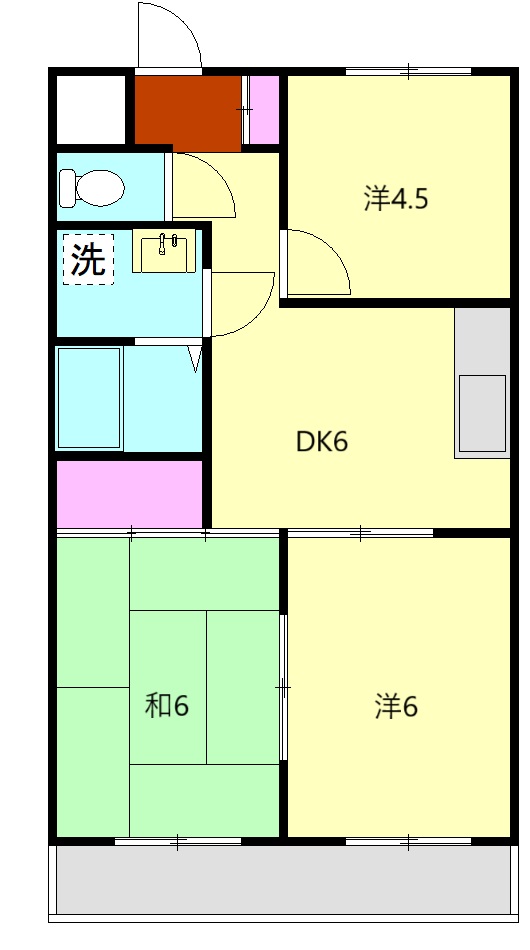 第2中嶋ビルの間取り