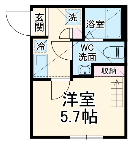 ベルアージュ日吉本町の間取り