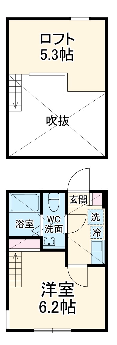 ベルアージュ日吉本町の間取り